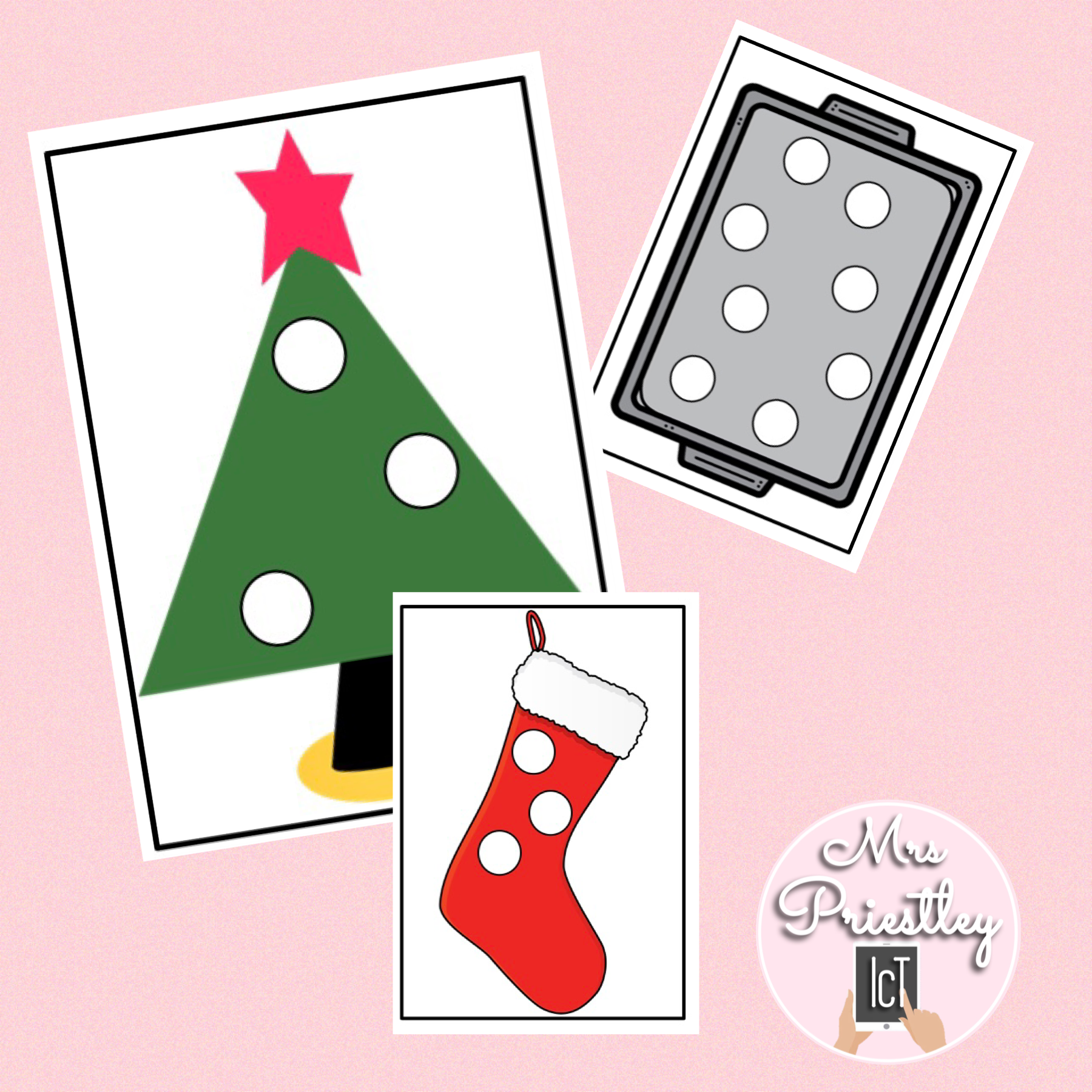 Christmas Fine Motor Prompts