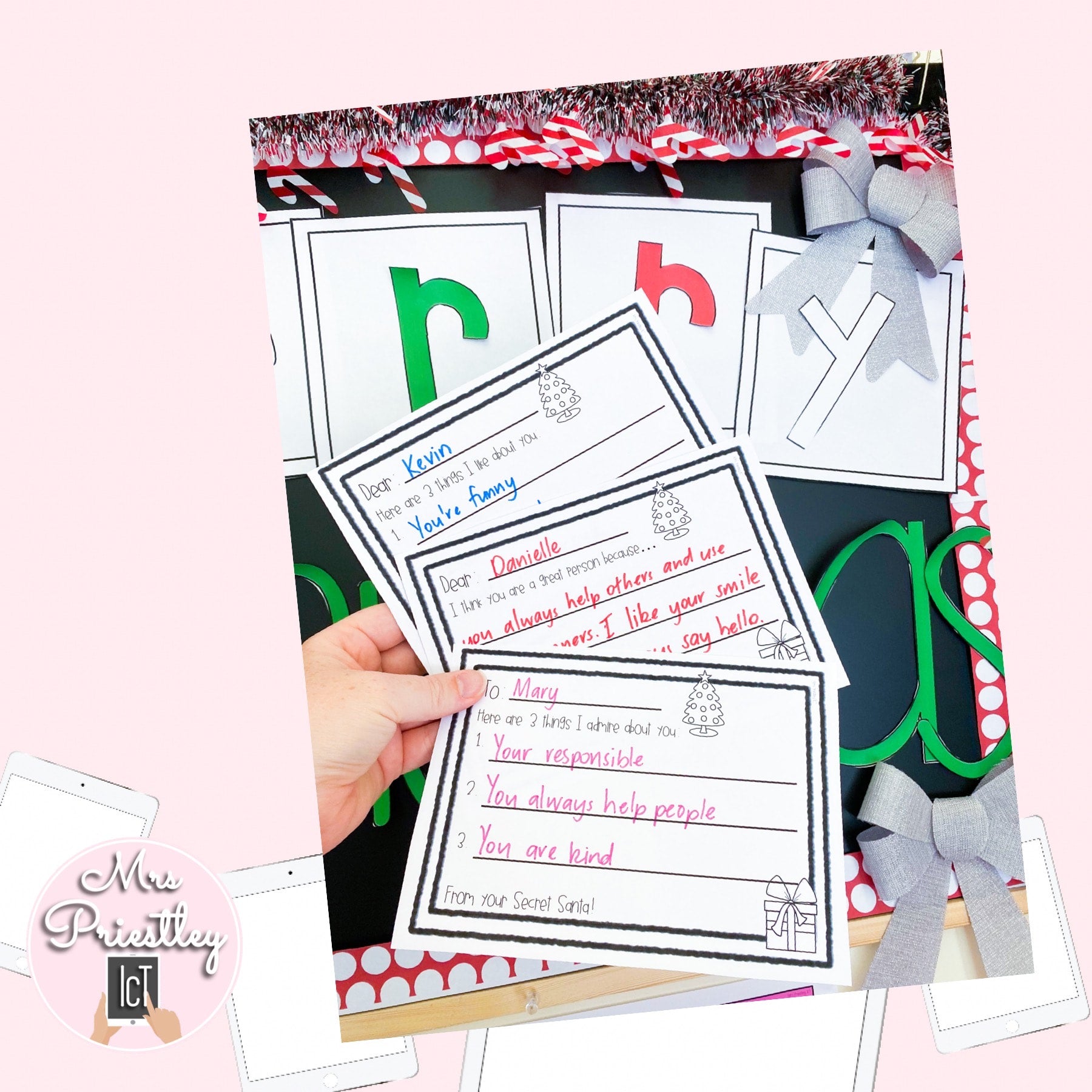 Secret Santa Slips – Mrs Priestley ICT
