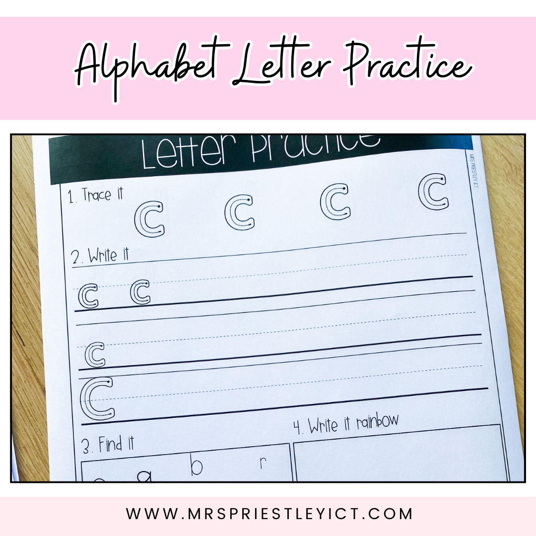 Alphabet Letter Practice