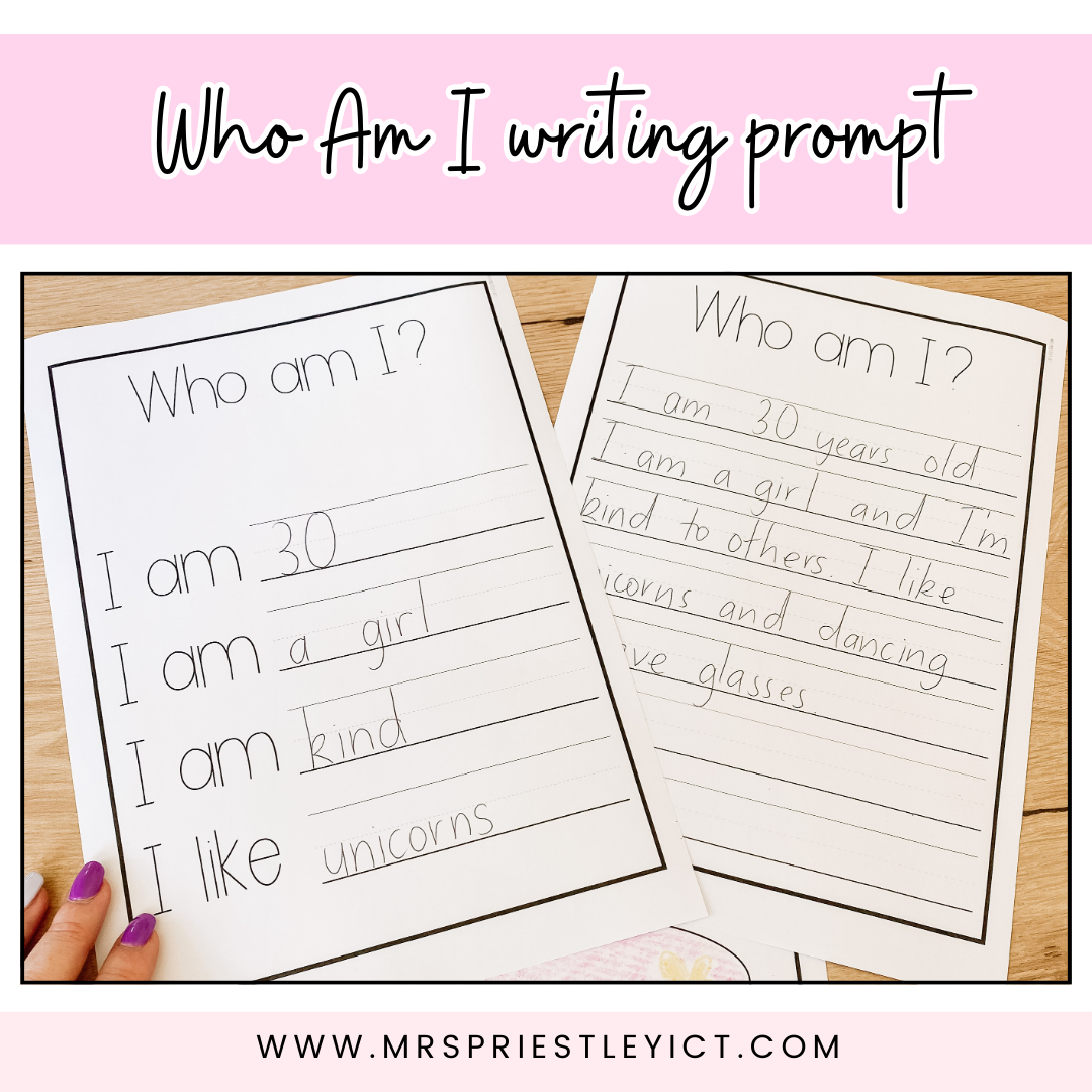 Who am I? writing prompt