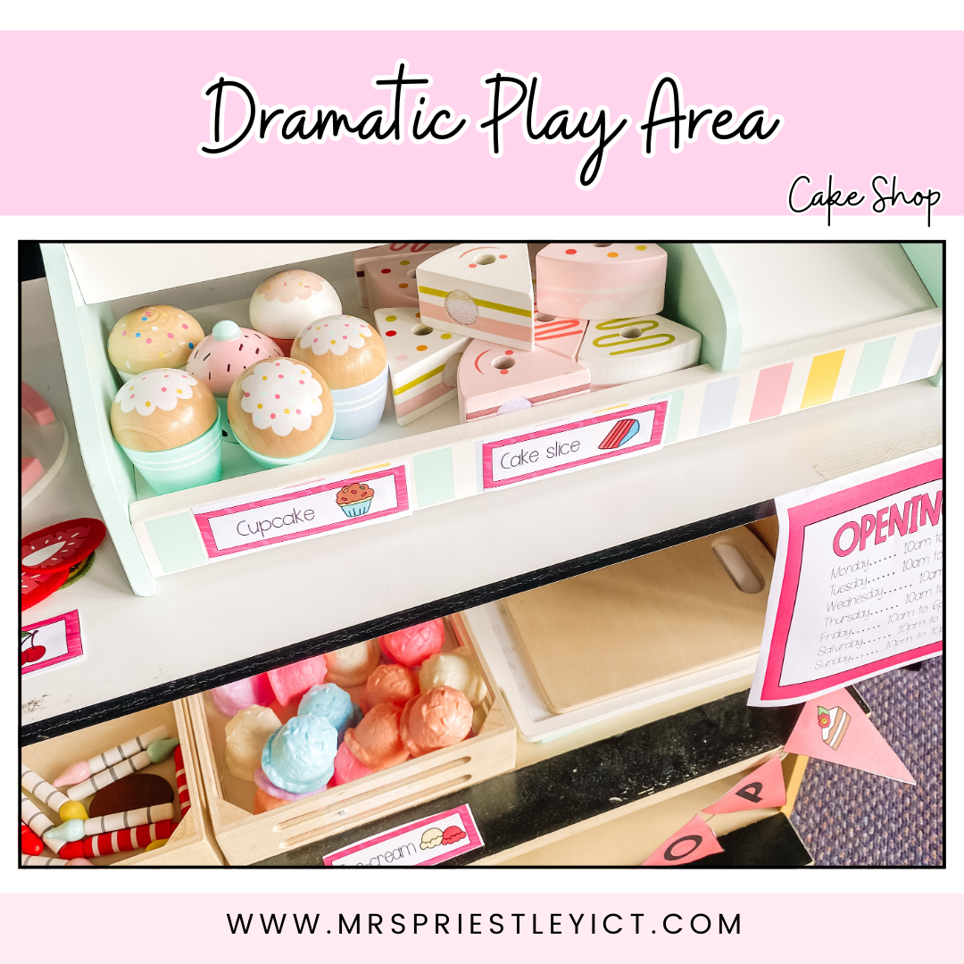 Dramatic Play Area - Cake Shop