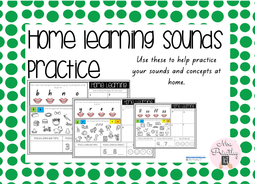 Home Learning Sounds Practice