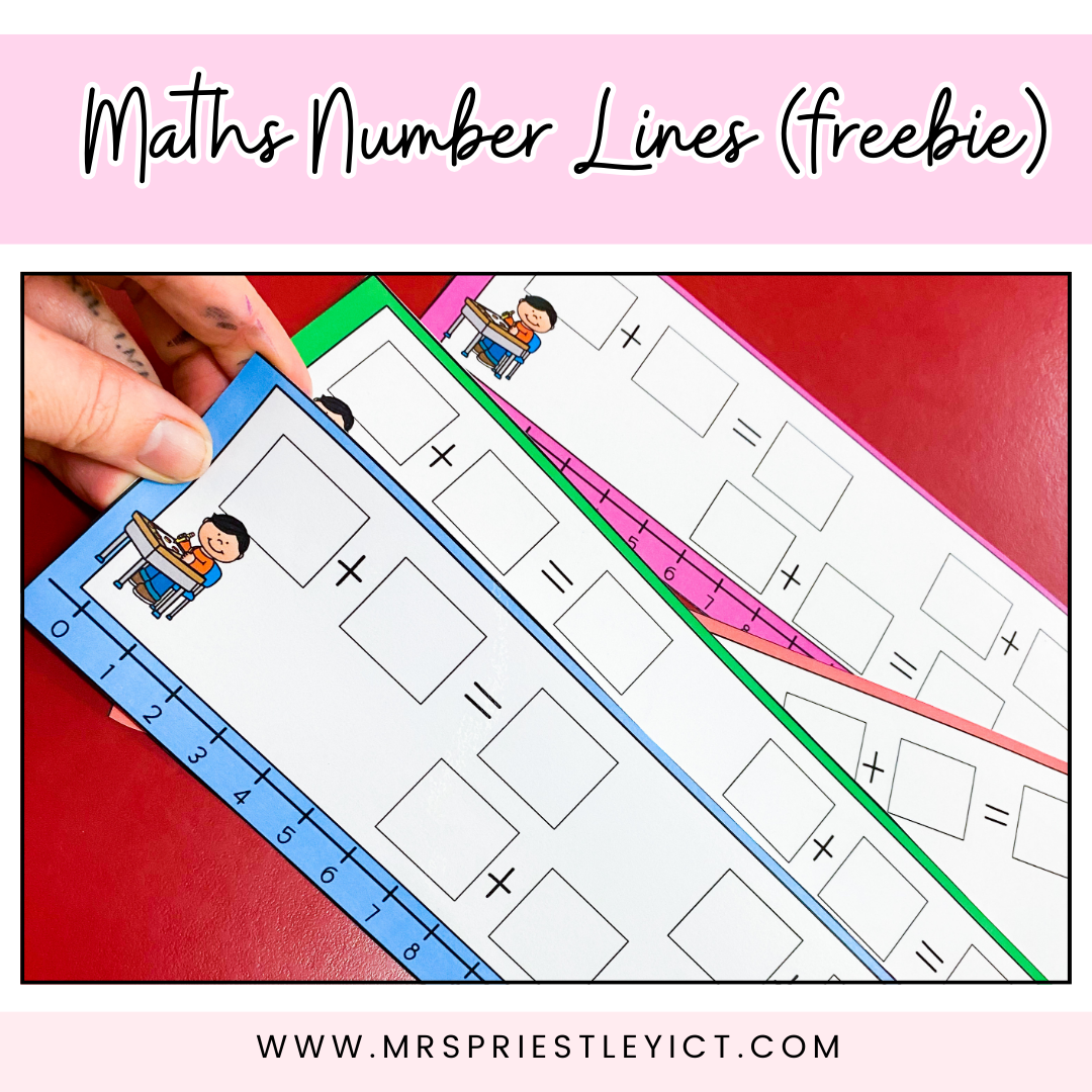 Maths Number Lines (freebie)