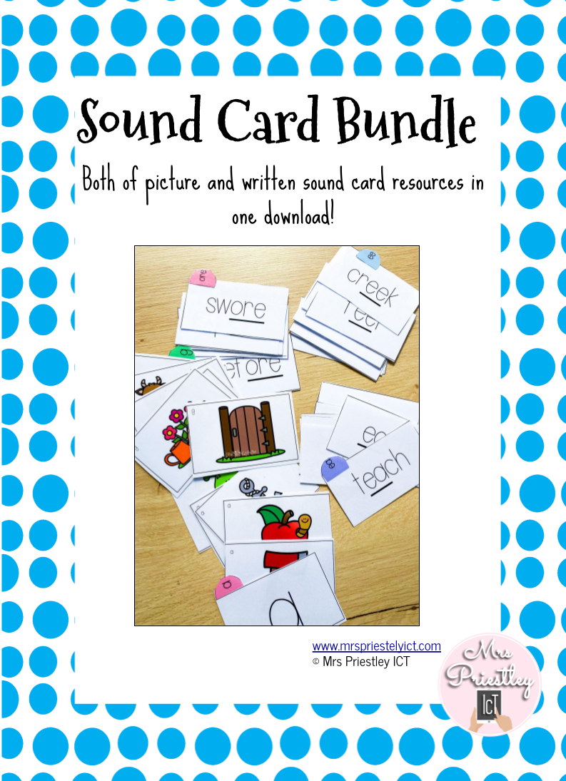 Sound Cards Bundle (picture and written form)