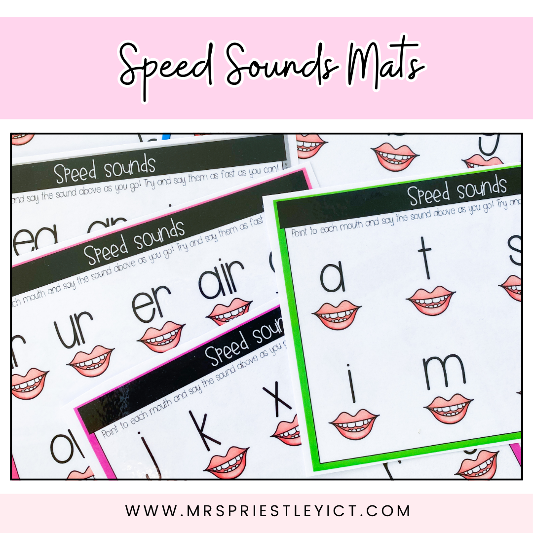 Speed Sound Mats – Mrs Priestley ICT