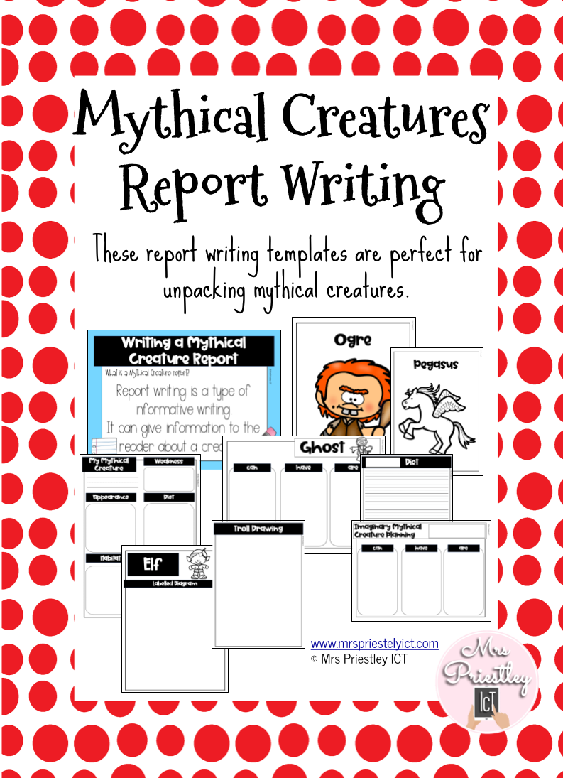 Mythical Creature Report Writing