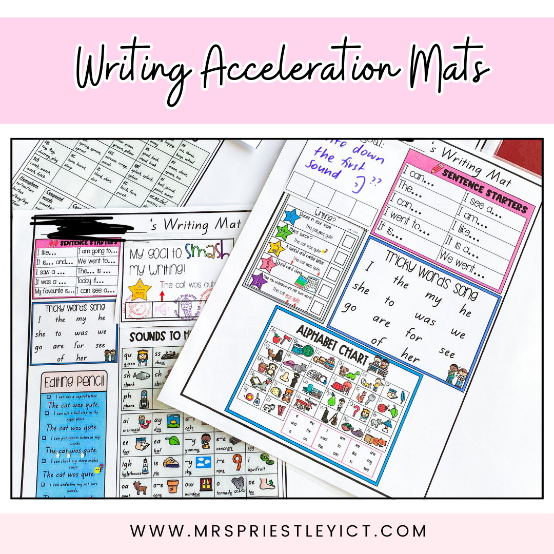 Writing Acceleration Mats