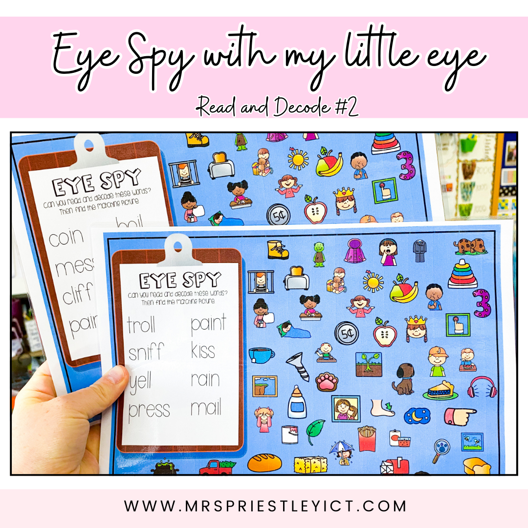 Eye spy with my little eye - Read and decode #2