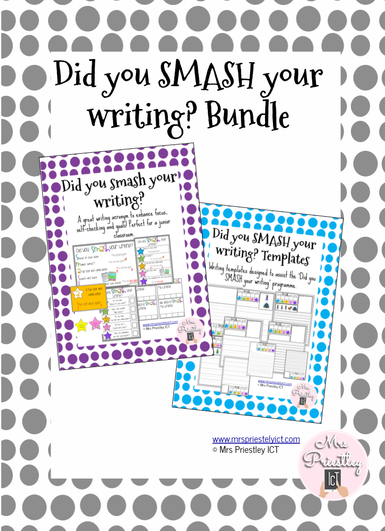 Did you SMASH your writing? Bundle (younger version)