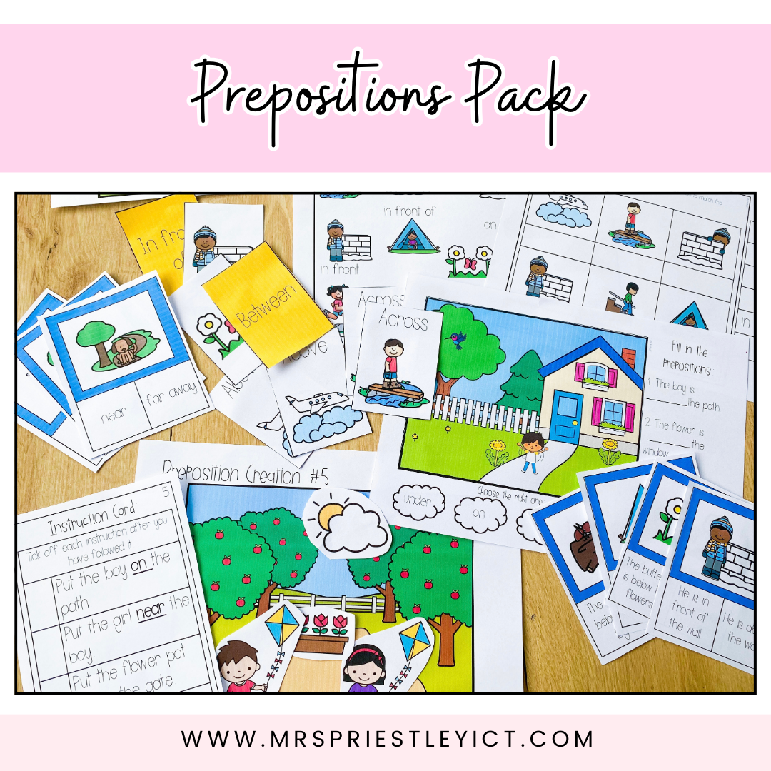 Prepositions Pack