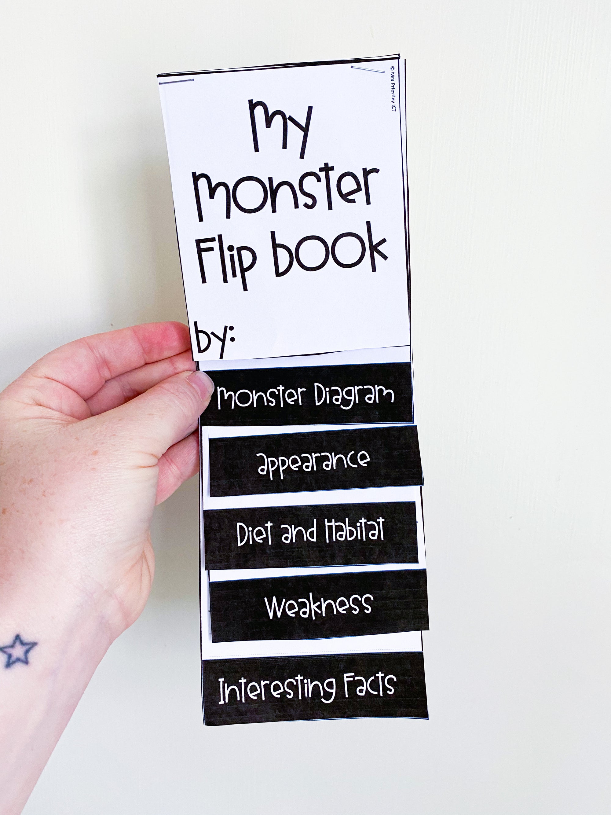 Monster Flip Book