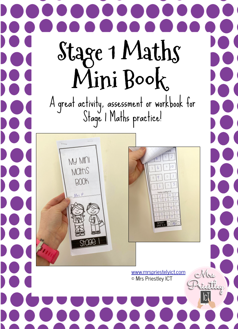 Stage 1 Maths Mini Book