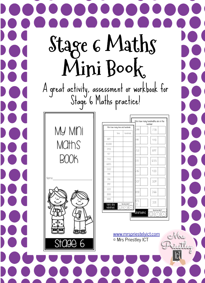 Stage 6 Maths Mini Book