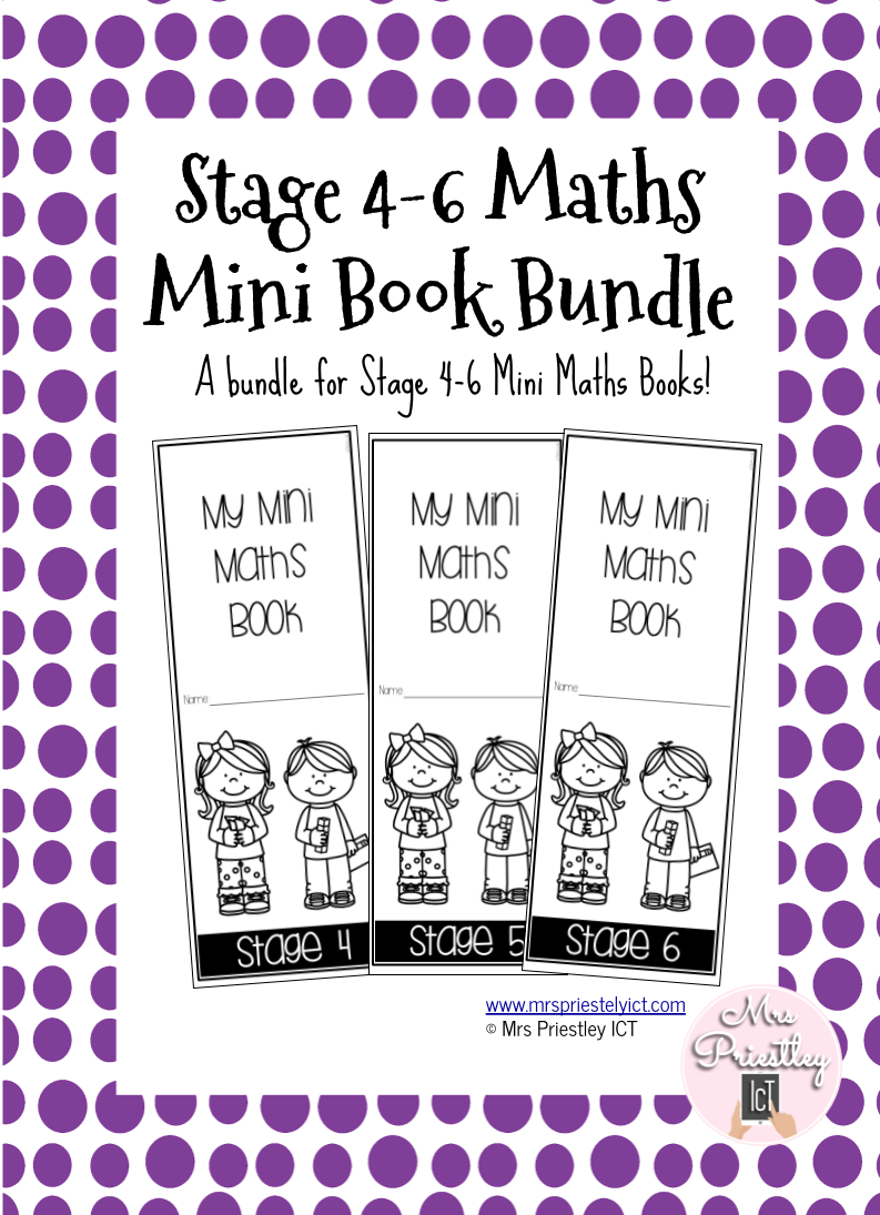 Stage 4-6 Maths Mini Book Bundle