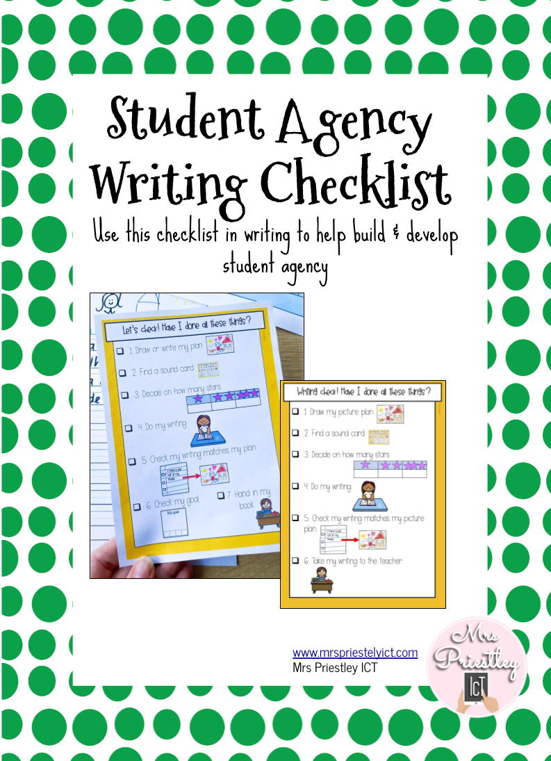 Student Agency Writing Checklist