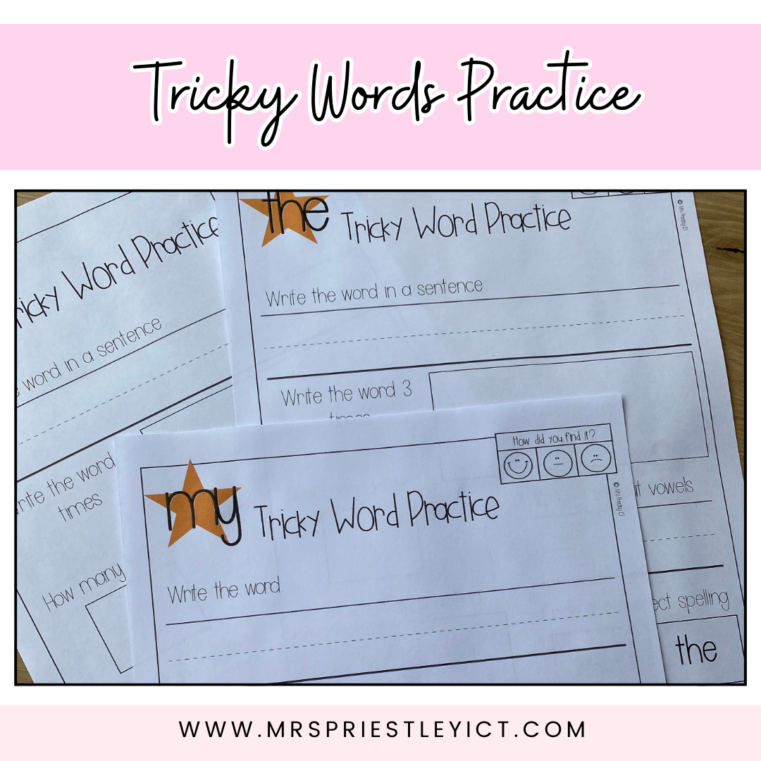 Tricky Word Practice