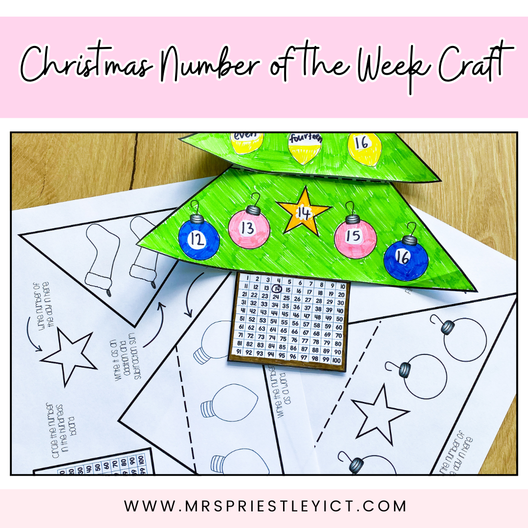 Christmas Number of the Week Craft