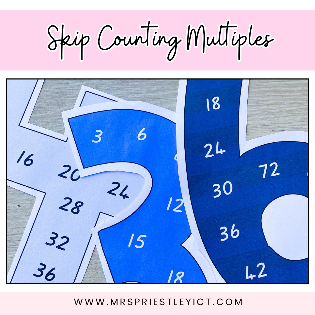 Skip counting multiples