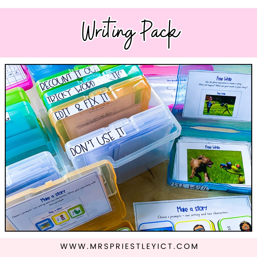 Writing Pack – Mrs Priestley ICT