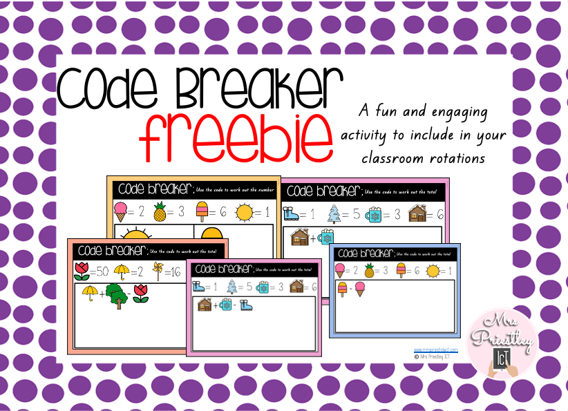 Code Breaker freebie – Mrs Priestley ICT