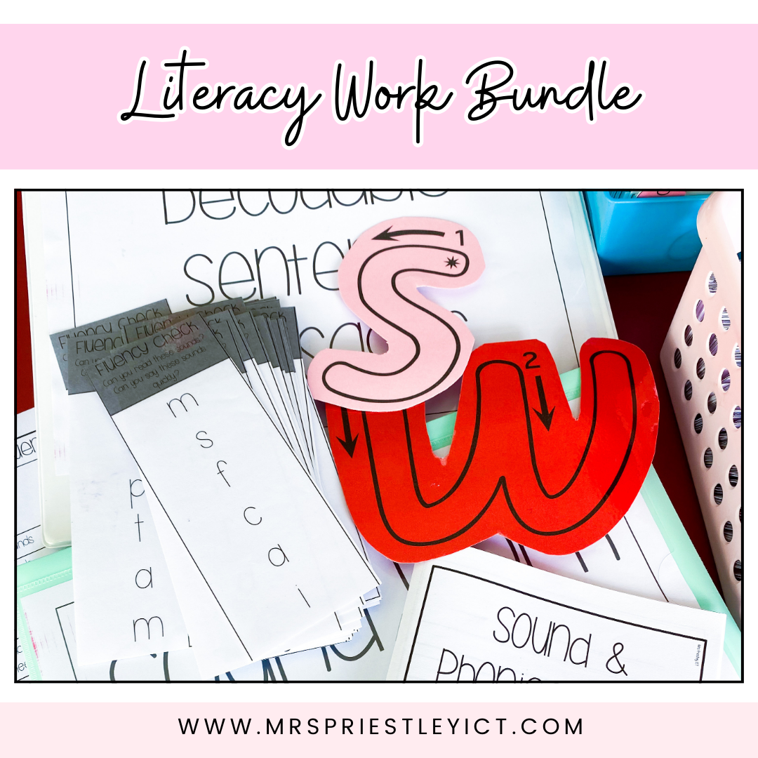 Literacy Work Bundle