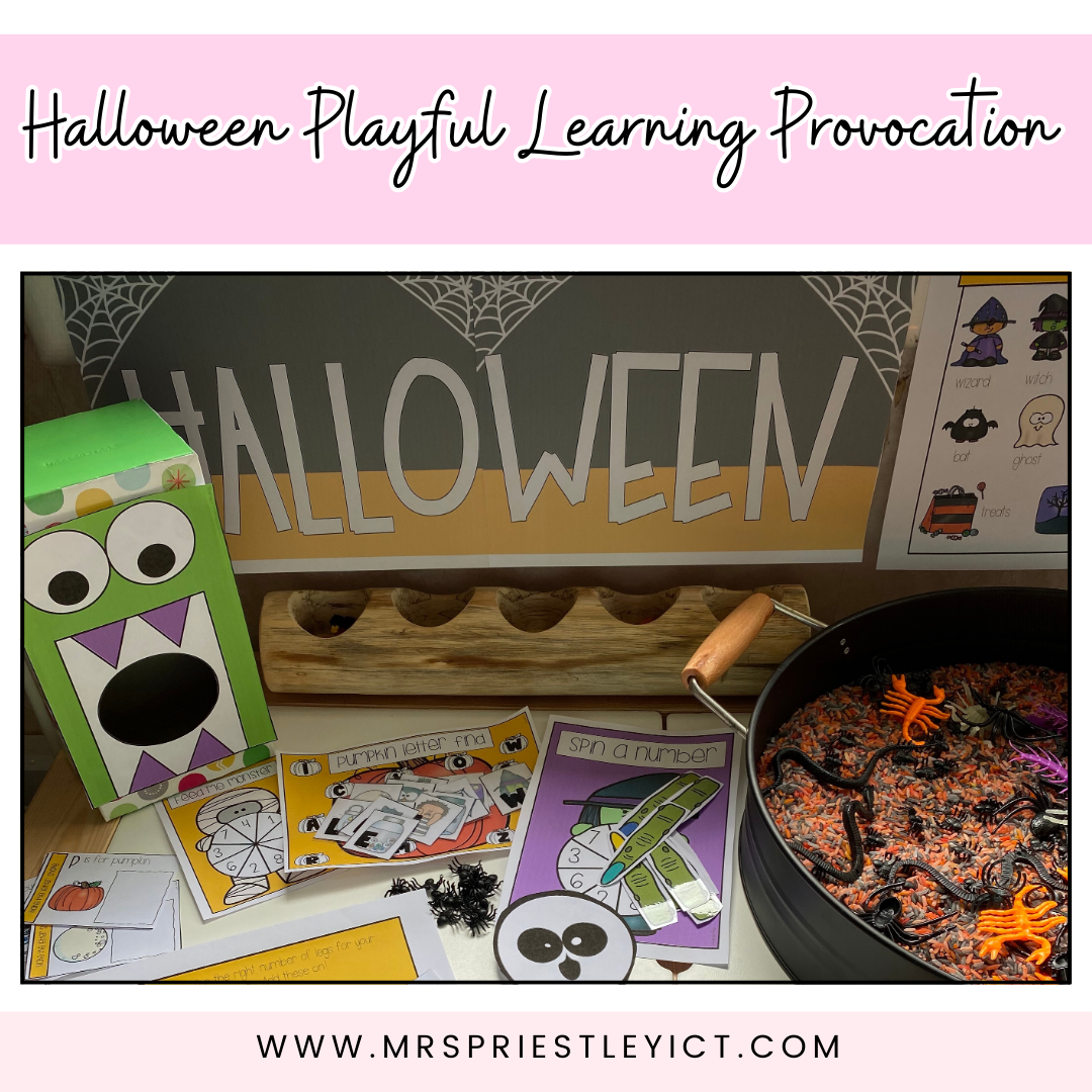 Halloween - playful learning provocation