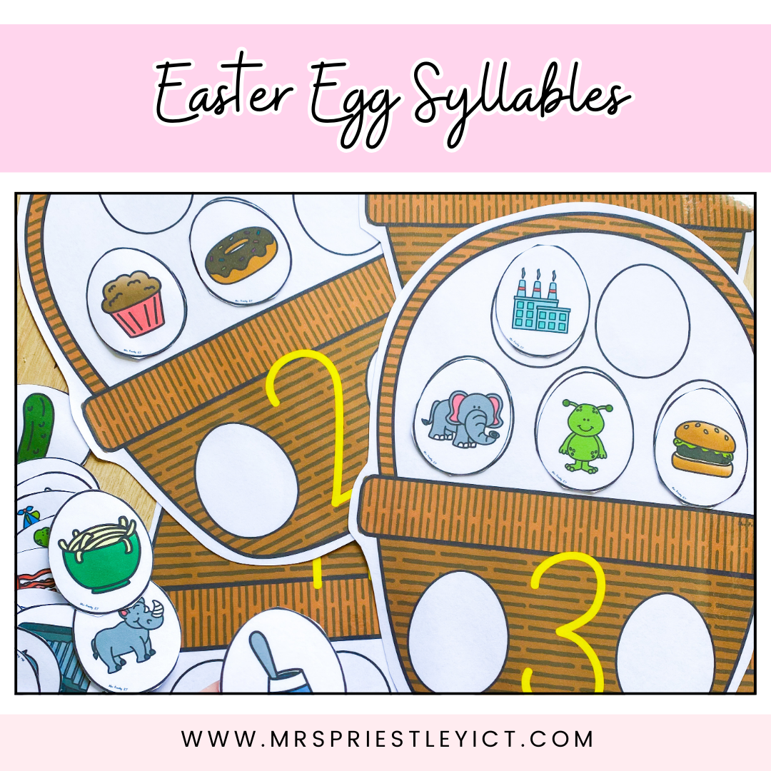 Easter Egg Syllables