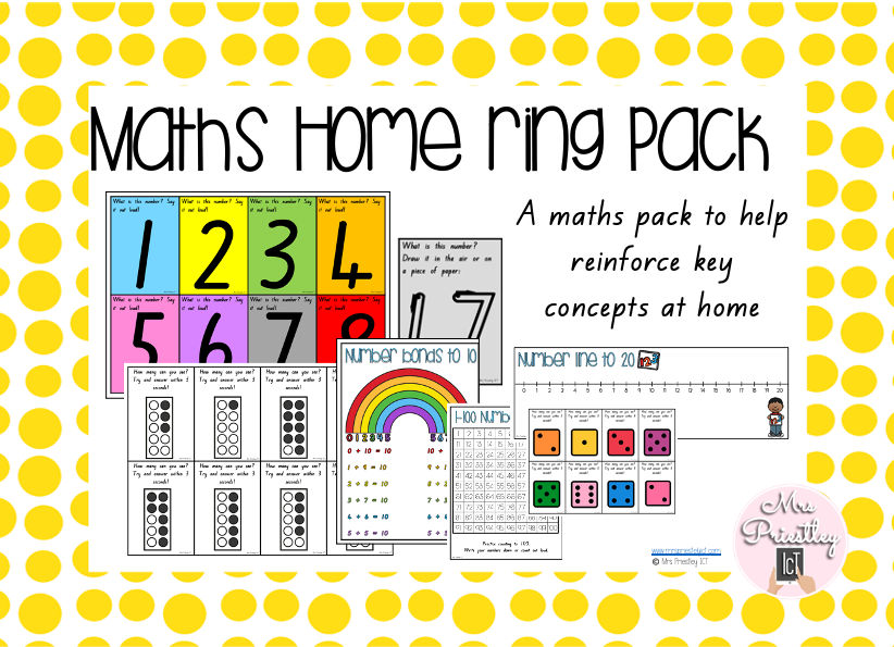 Maths home ring pack