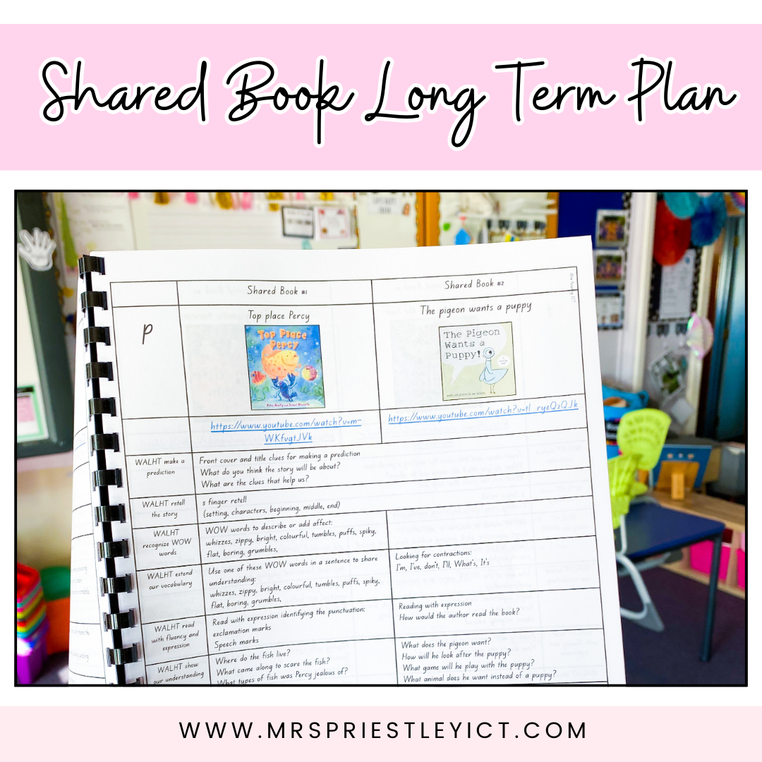 Shared Book Long Term Plan