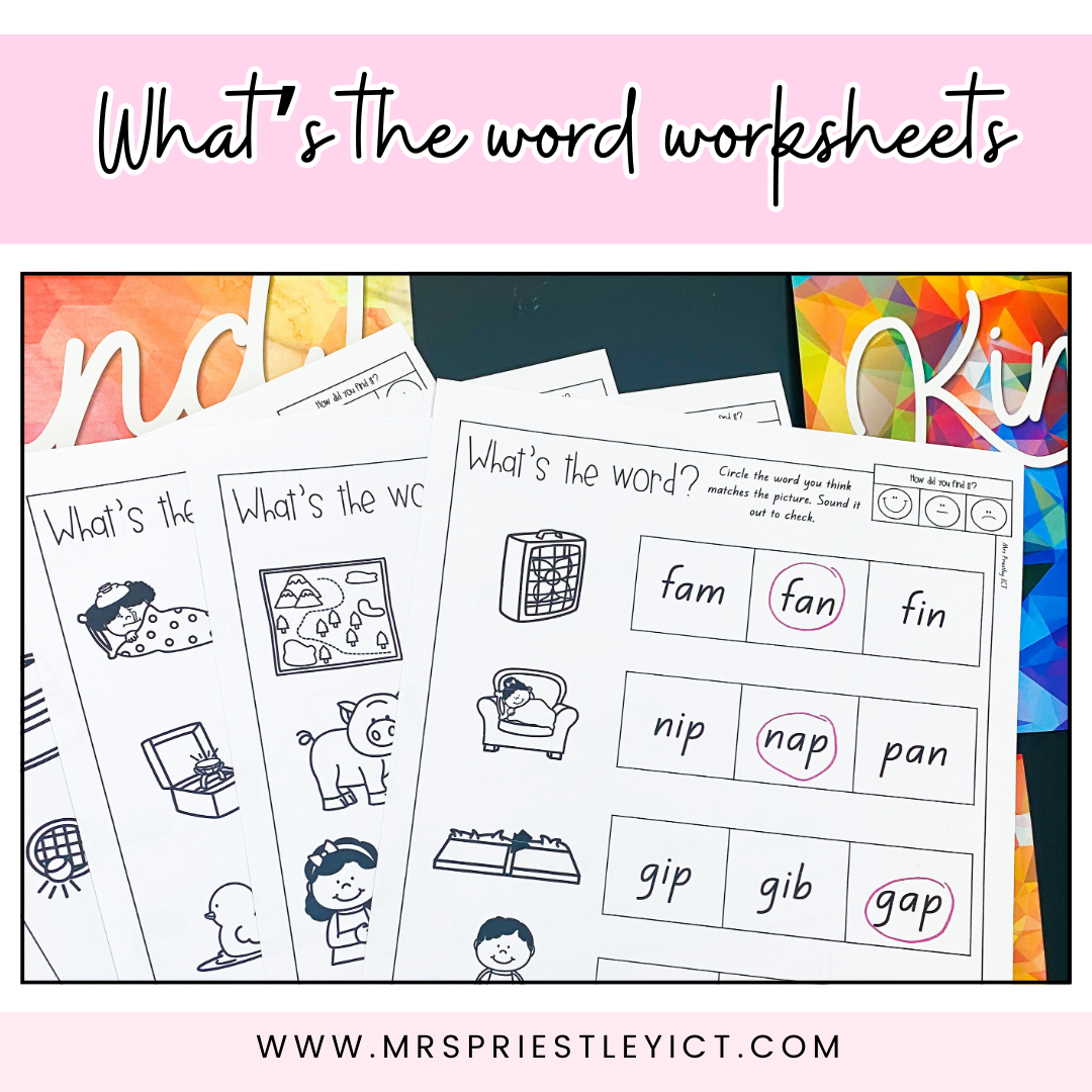 What's the word? Worksheets