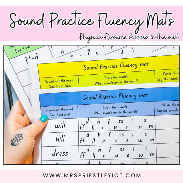 Sound Practice Fluency Mats