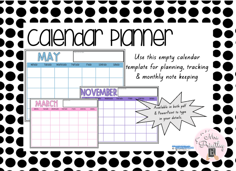 Calendar planner