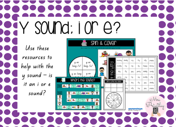 The y sound - i or e?