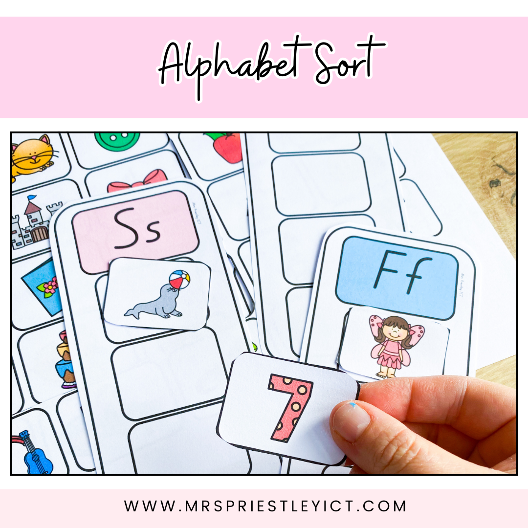 Alphabet Sorting Map Alphabet Sort – Mrs Priestley ICT