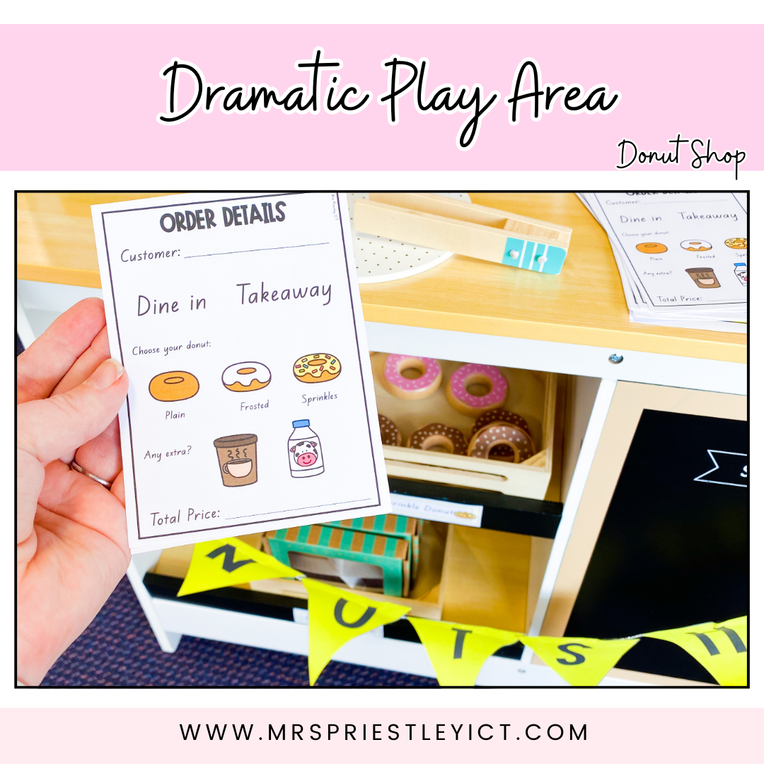 Dramatic Play Area - Donut Shop