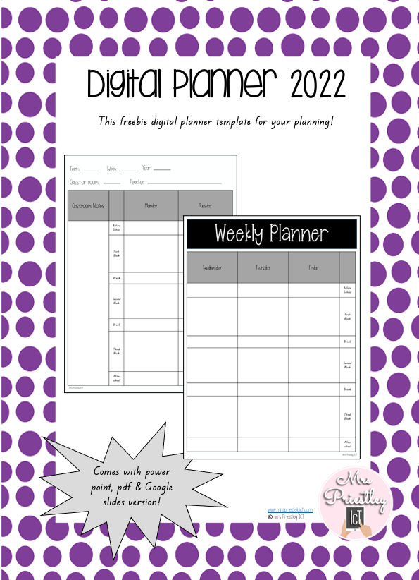 Digital Planner freebie