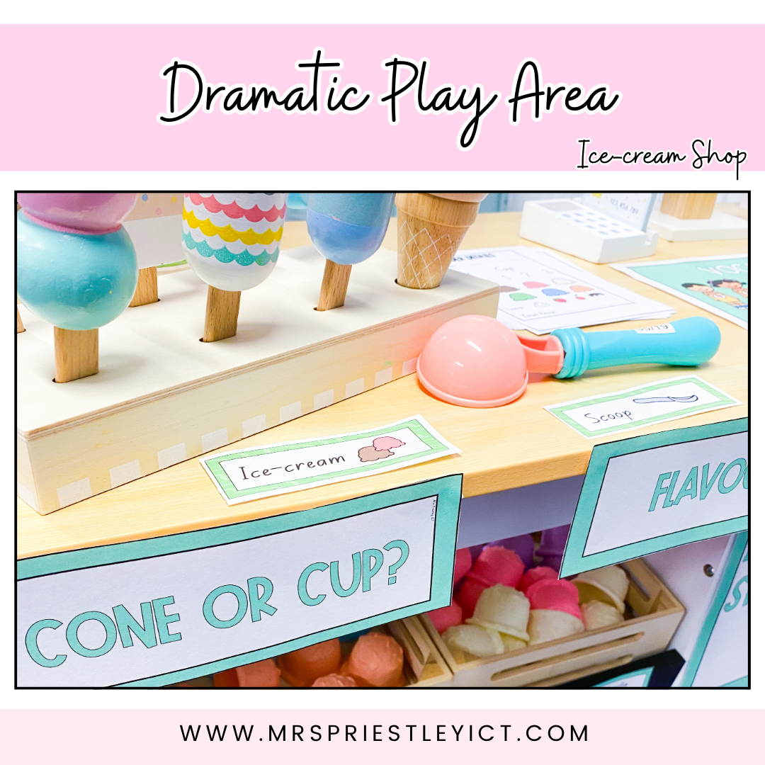 Dramatic Play Area - Ice-cream Shop