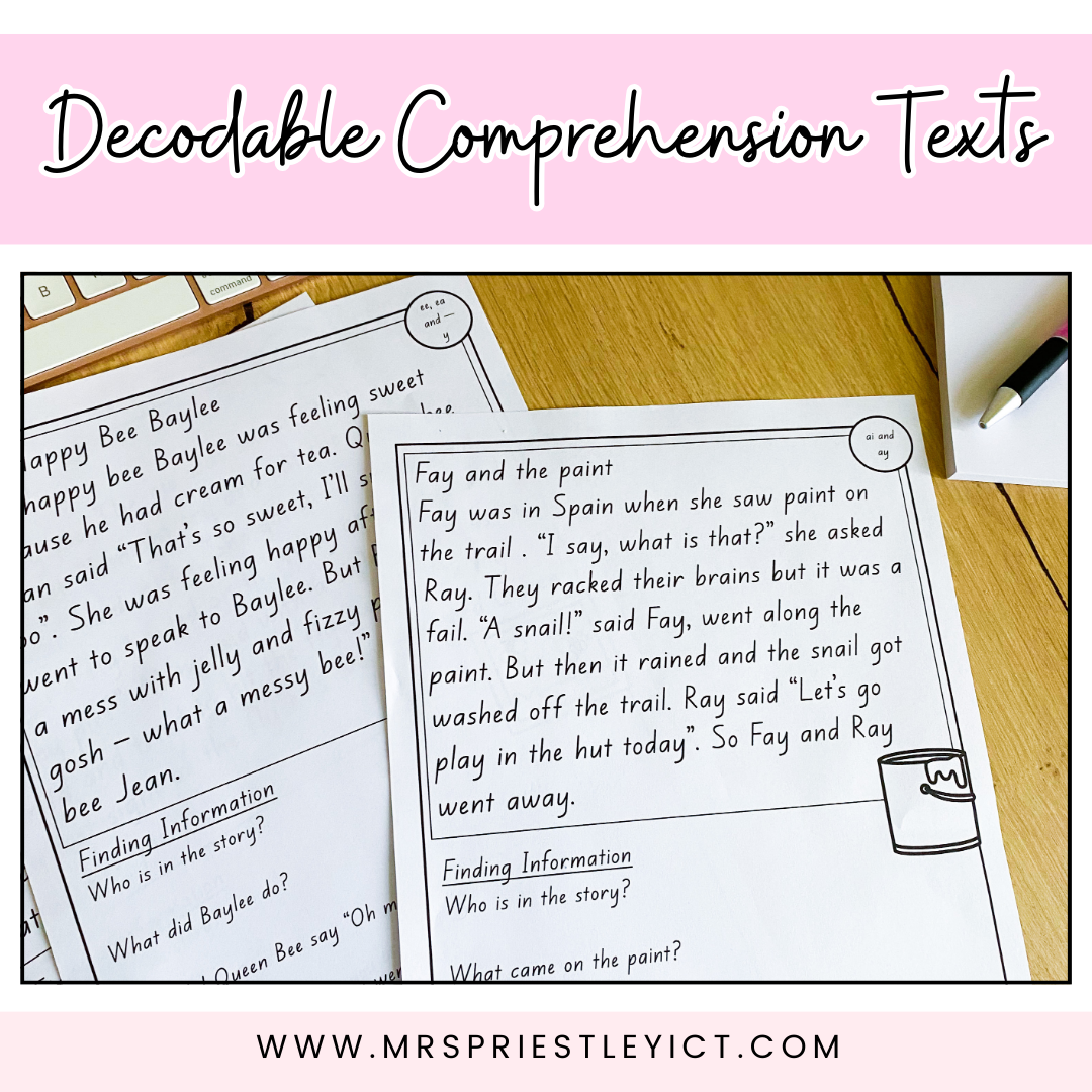 Decodable Comprehension Texts