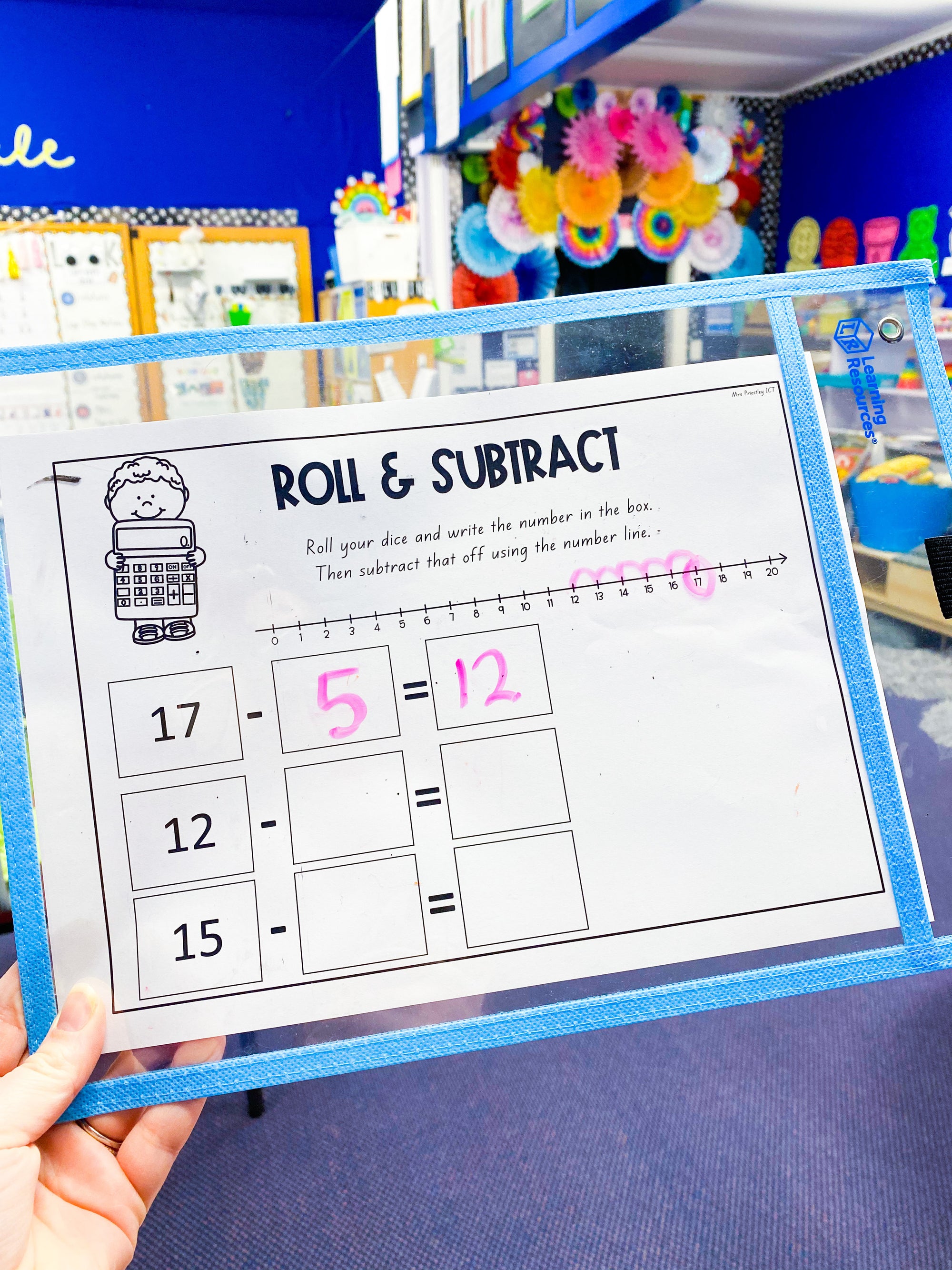 Roll and subtract