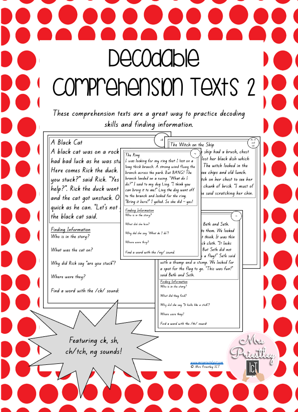 Decodable Comprehension Texts 2