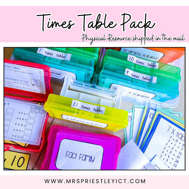 Times Tables Pack