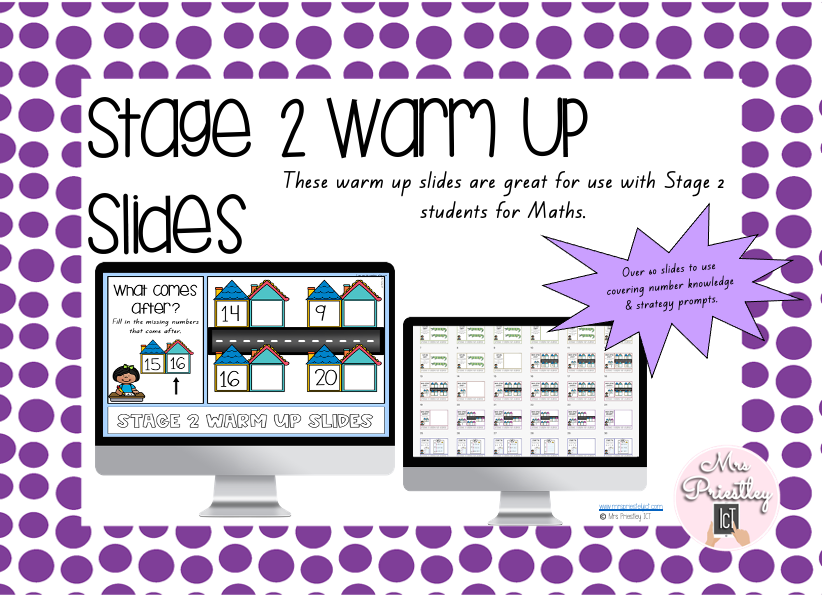 Stage 2 Warm Up Slides