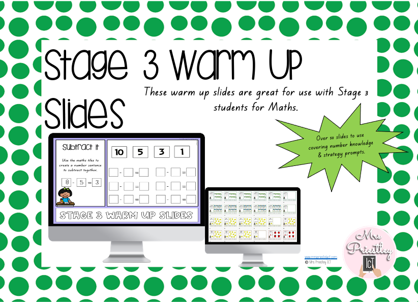 Stage 3 Warm Up Slides