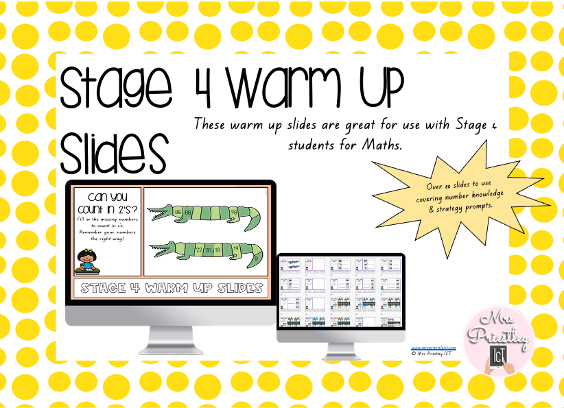 Stage 4 Warm Up Slides