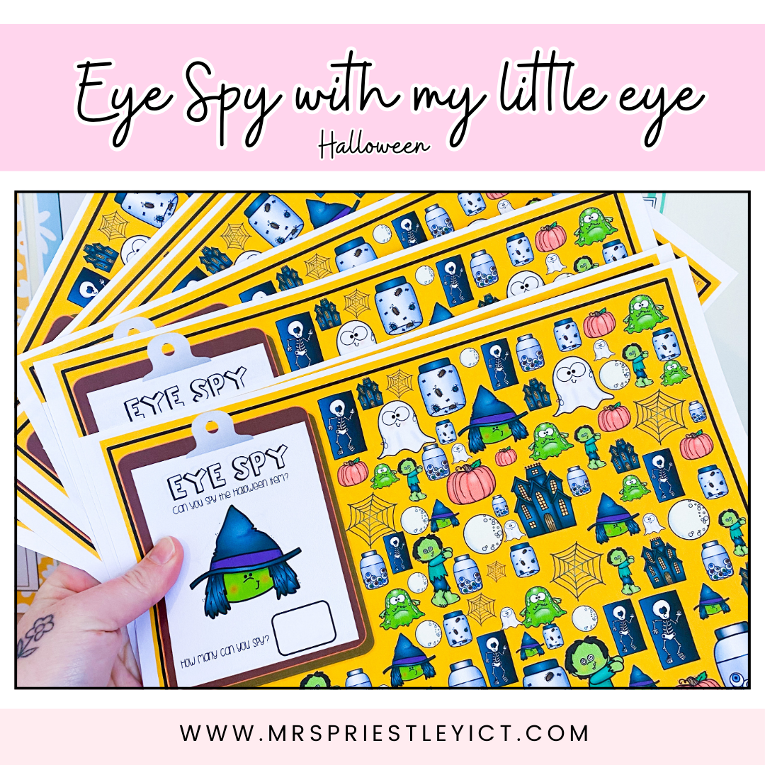 Eye Spy with my little eye - Halloween