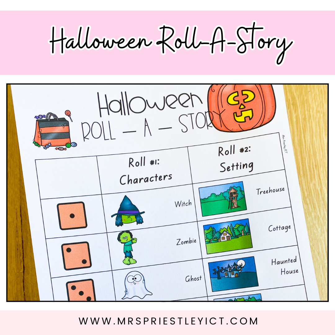 Halloween Roll-A-Story