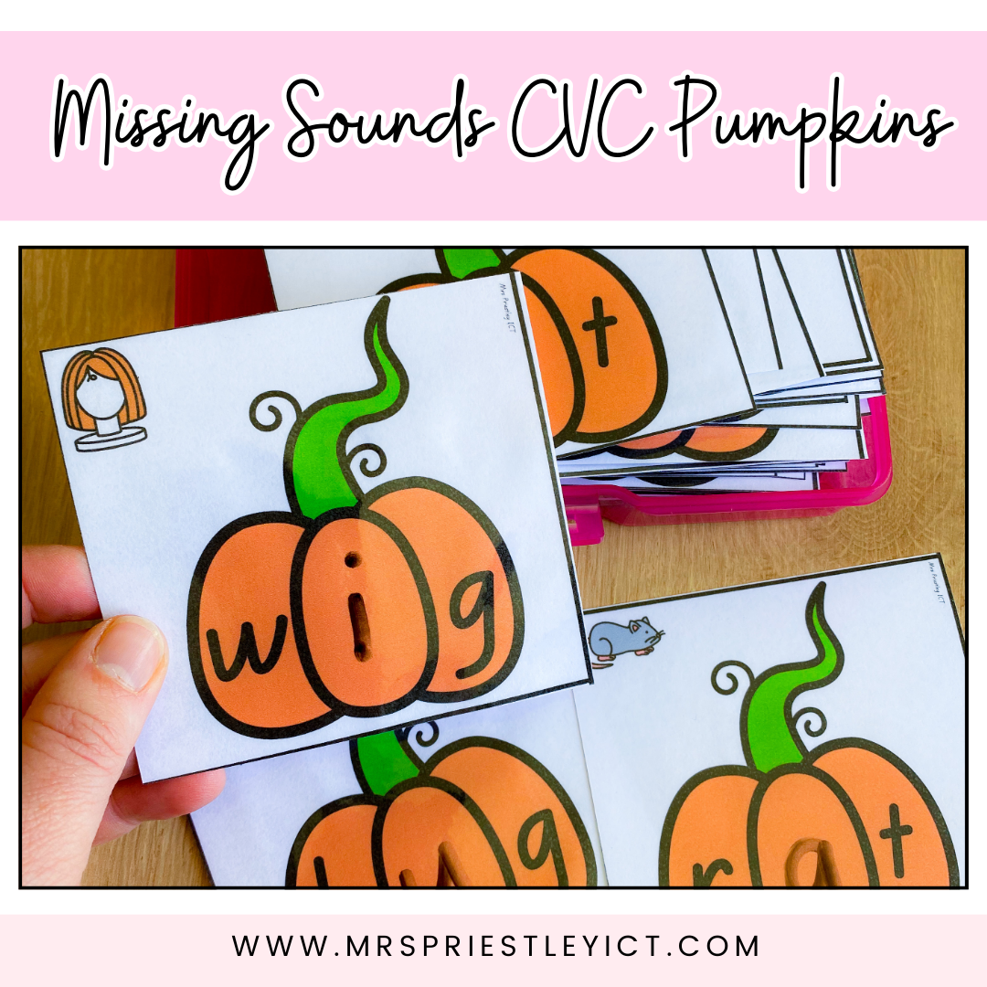 Missing Sounds CVC Pumpkins