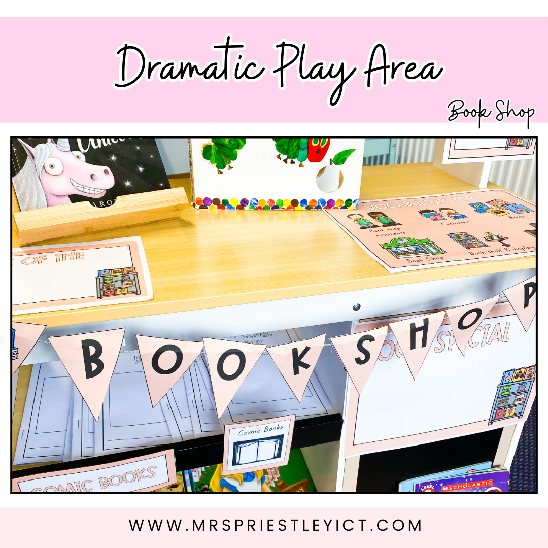 Dramatic Play Area - Book Shop