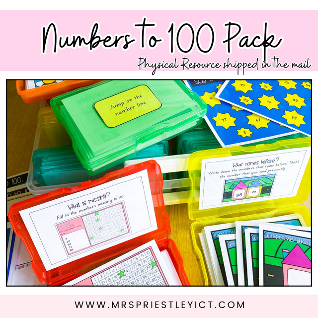 Numbers to 100 Pack