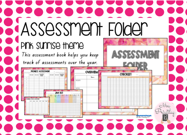 Assessment Teacher Book (Pink Sunrise theme)